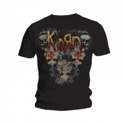 T-Shirt KORN skull delis