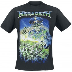 T-Shirt MEGADETH Chess