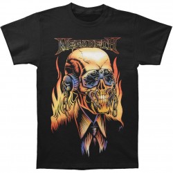 T-SHIRT MEGADETH Flaming Vic