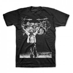 T-SHIRT MEGADETH YAMAHA DRUMS