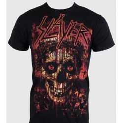 T-SHIRT SLAYER crowned skull