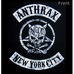 T-Shirt ANTHRAX Biker Skull